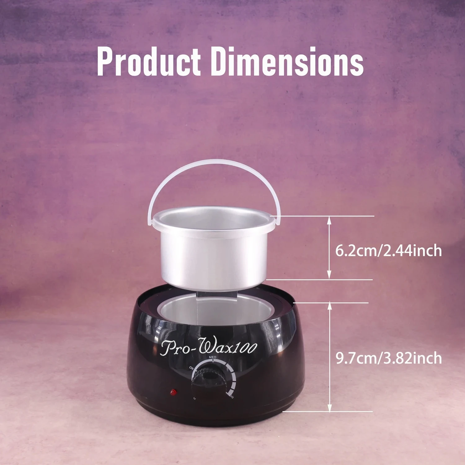 Professional Wax Warmer Heater for Depilatory Epilator Paraffin Wax Bean Bead Heating Machine Hair Removal Tool image 6