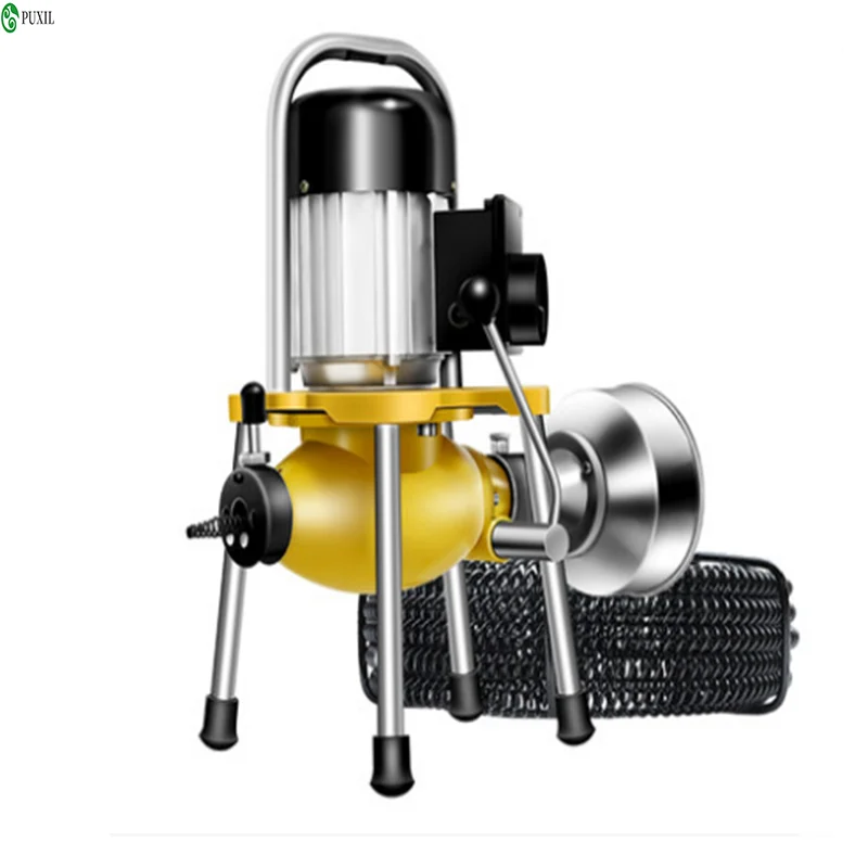 Special tool for sewer dredging, electric pipeline dredging machine, high-power toilet dredging device