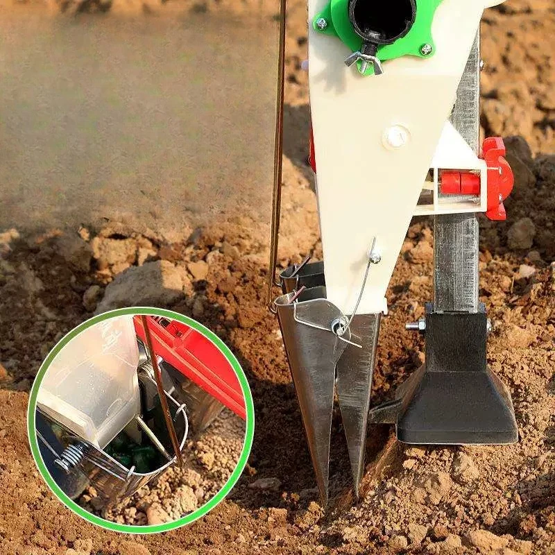 Multi-Functional Handheld Seed Planter - Automatic Fertilizer Seeder for Small-Scale Farming & Precision Planting