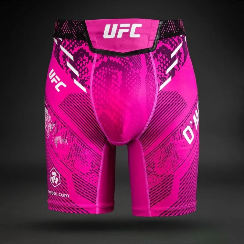 UFC Men's Digital Print MMA Combat Boxing Shorts Training Breathable Quick Dry Gym Workout Muay Thai Sanda Fight Gear