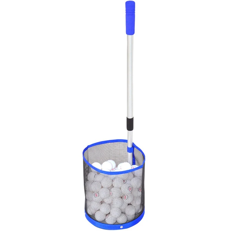 Telescopic Table Tennis Ball Picker Pole Table Tennis Picking Net Collection