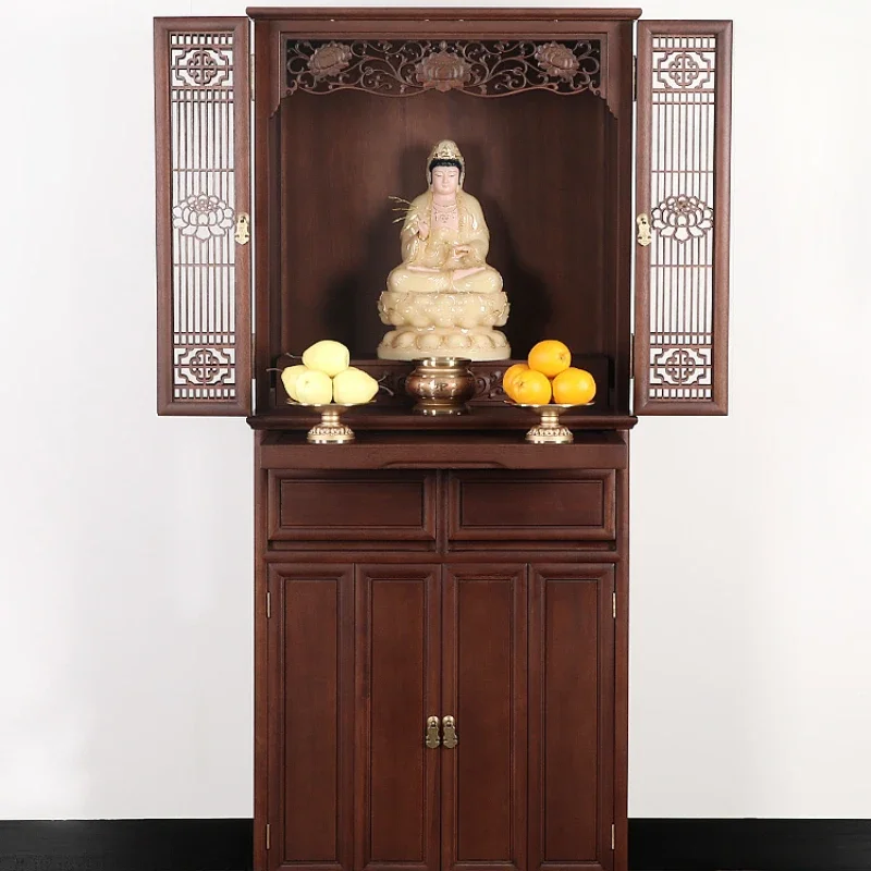 

Chinese style Buddhist niche for household use, altar cabinet, economy type Buddhist