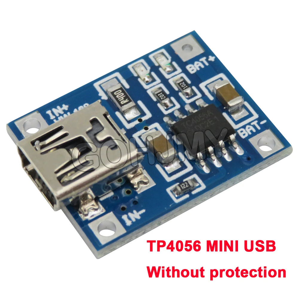 5V 1A Mini Micro TYPE-C USB 18650 Lithium Battery Charging Board Charger Module 1A Li-ion TP4056 With Protection Dual Functions