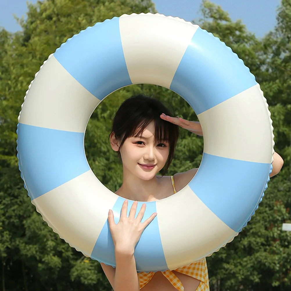 

Надувной плавательный круг для взрослых, утолщенный, для бассейна и пляжа, портативный, для водных видов спорта на открытом воздухе