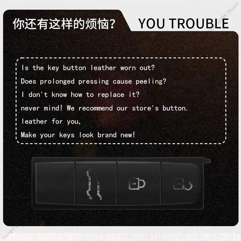 لبورشه كايين ماكان باناميرا بوكستر 718 تايكان 911 أزرار مفتاح السيارة عن بعد استبدال مفتاح قذيفة المطاط زر الوسادة استبدال #2