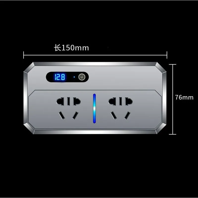 Truck car high-power inverter, car power converter, USB interface 12V/24V to 220V transformer