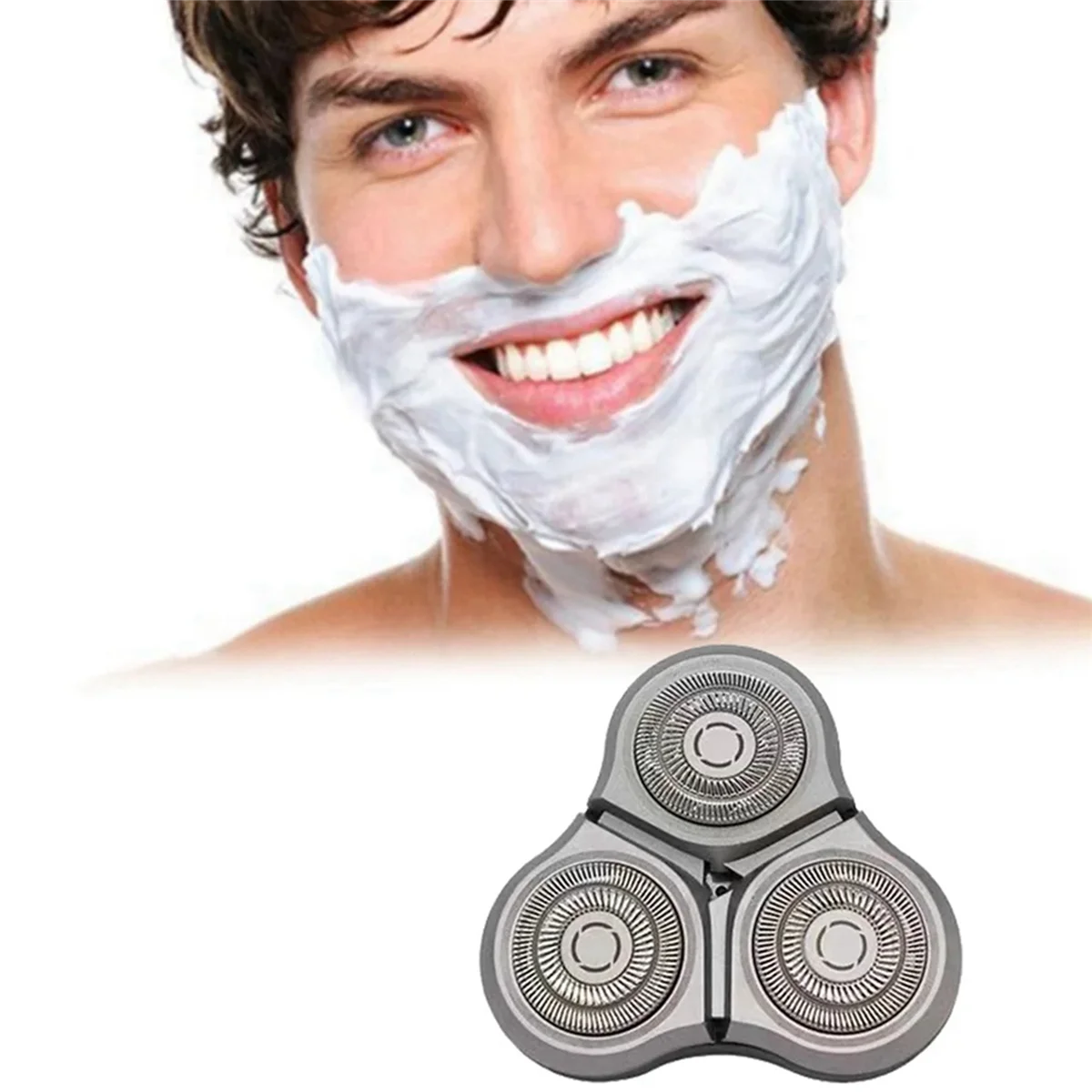 A76Z 2PCS for S500C S500 S300 Electric Shaver +Brush Replace Shaver MJTXD01SKS Cutter Accessories