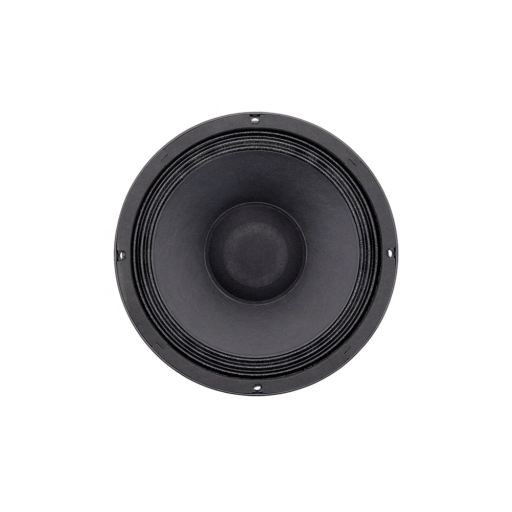 Speaker Coax 10 ''untuk Aksesori Monitor 2.5'' Kumparan Suara Jangkauan Penuh 10 Inci Speaker Koaksial Ferit