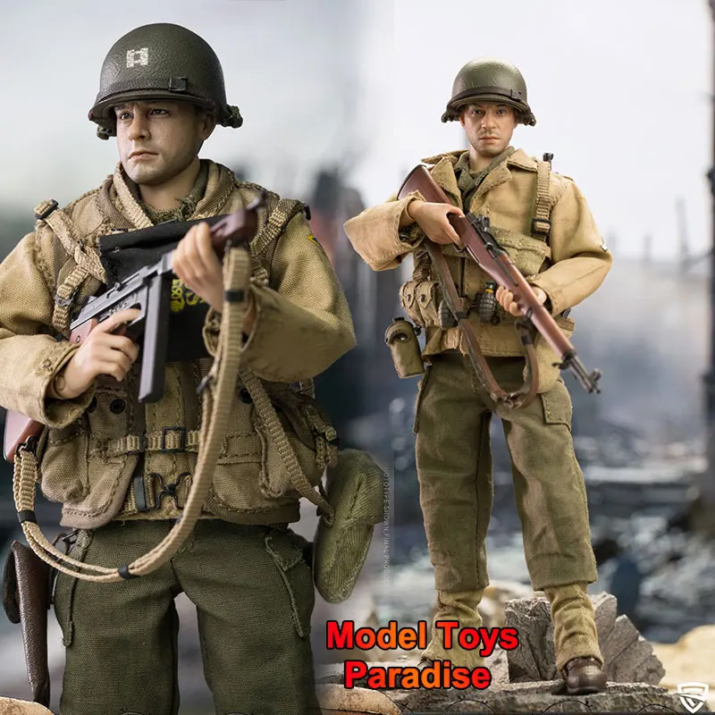 

Crazy Figure CFTOYS LW011-LW018 1/12 Men Soldier WWII US Cavalry Normandy landing Full Set 6inch Action Figure Collectible Toys