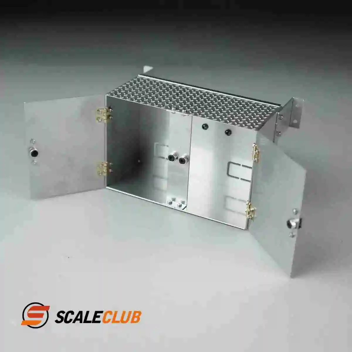 scaleclub 1/14 trailer truck dump truck metal with anti-slip texture 90mm tool box