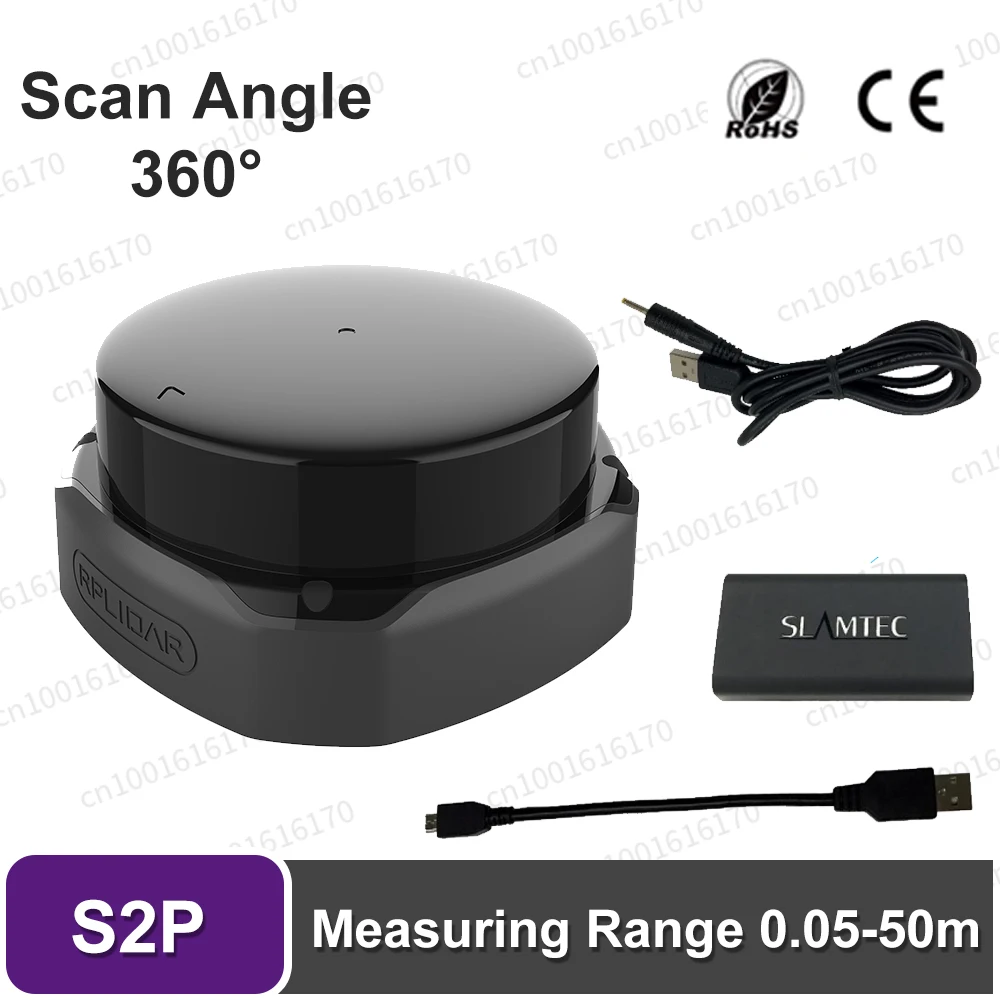 Slamtec RPLIDAR S2P LIDAR Sensor Scanner 2D 360 degree 50 meters Scanning Radius for obstacle avoidance and navigation of AGV