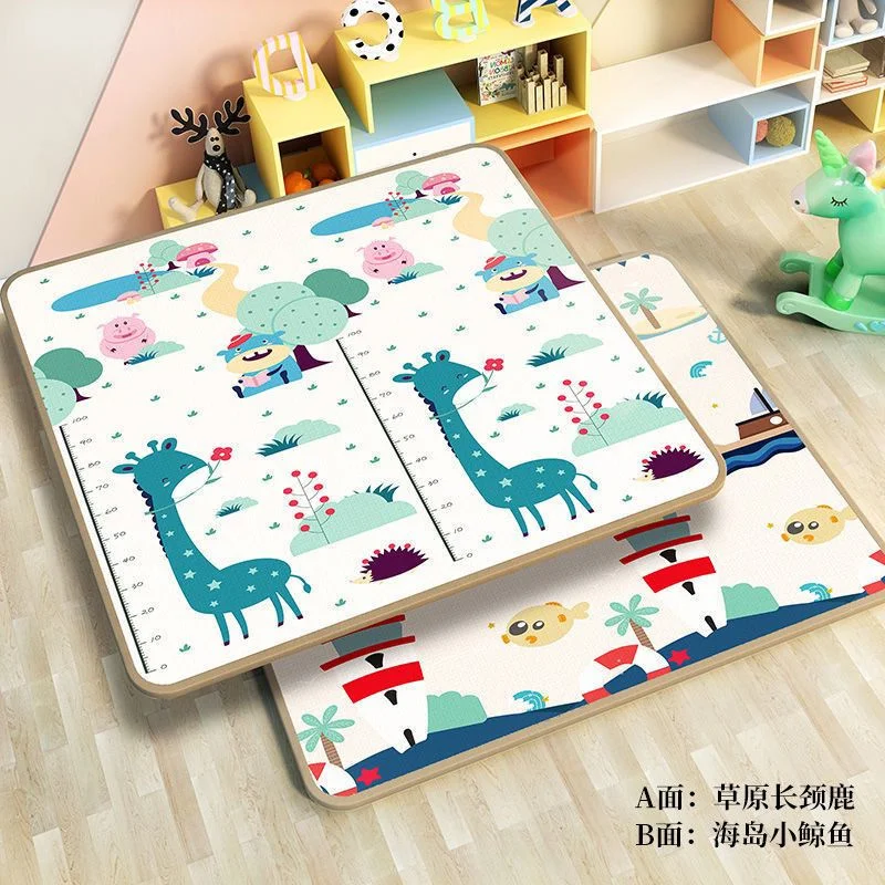 200 X180cm Hot Deals Game Carpet NEW Baby Foam Crawling Mat Children EVA Educational Toys Kid Soft Floor Game Mat Chain Fitness