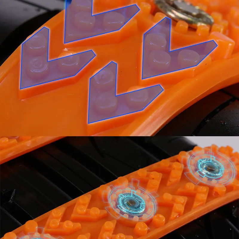 Universal Winter Car Tires Snow Chains Car Wheel Tyre Anti-skid Chains Safe Driving Tire Chain Thickened Ice-Breaking Snow Chain