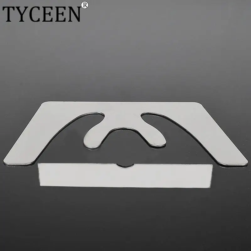 1 Set Dental Occlusal Plane Plate Maxillary Casting Jaw Fox 3D Autoclavable Mouth Guard Stainless Steel Oral Dentist Tool