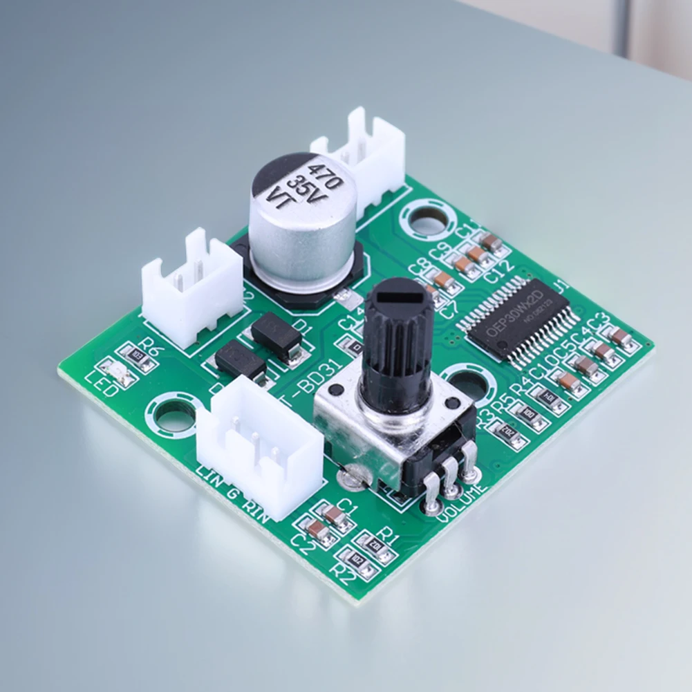 60W High Power HIFI Digital Mini Power Amplifier Module DC 12V 24V Power Amplifier Board Class D Audio Amplifier Board Module