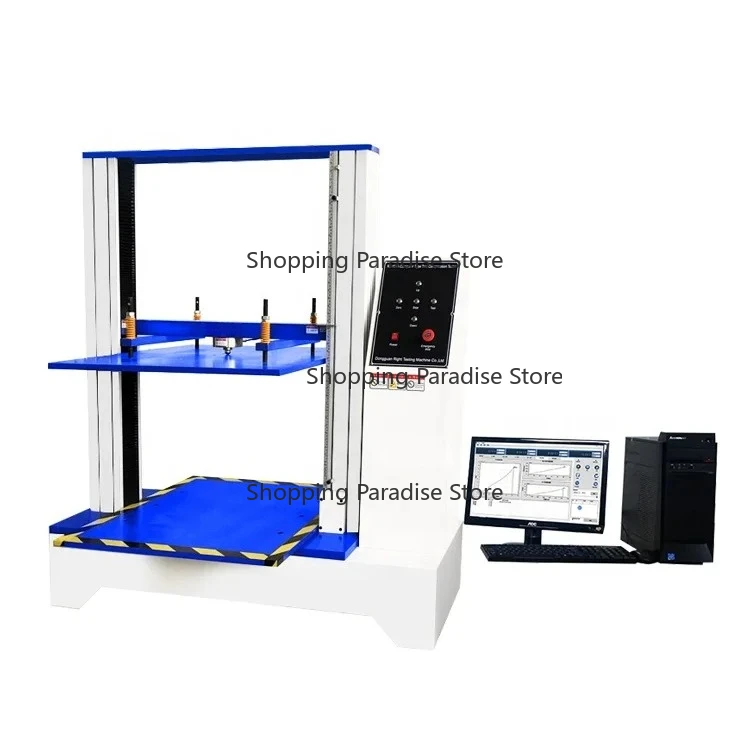 Computerized BCT Box Compression Test Machine - Highly Accurate Carton Box Compression Tester Machine Price