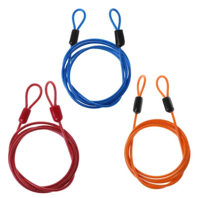 1m  Lock Wire Cycling Strong Steel Cable Lock MTB Road Bike Backpack Anti-theft Security Lock Rope Riding Accessories