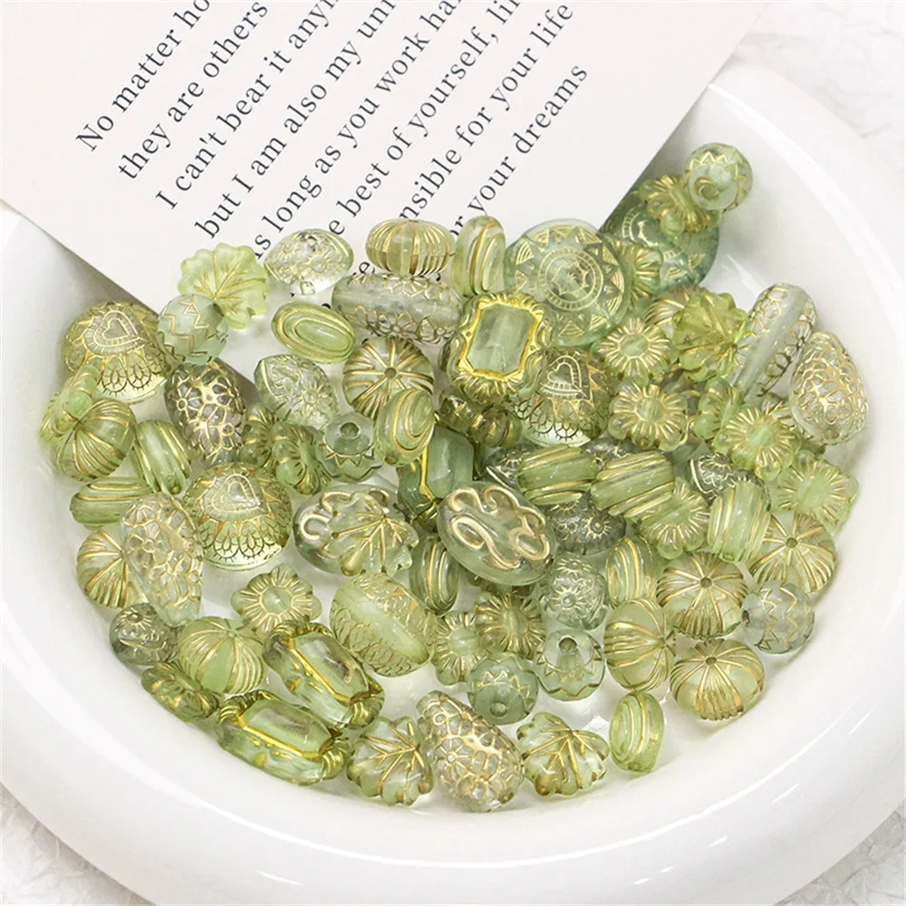 CH21 Vintage Japanese Style Ins Bead Blind Box Acrylic DIY Novice Handmade Jewelry Beaded Loose Bead Material