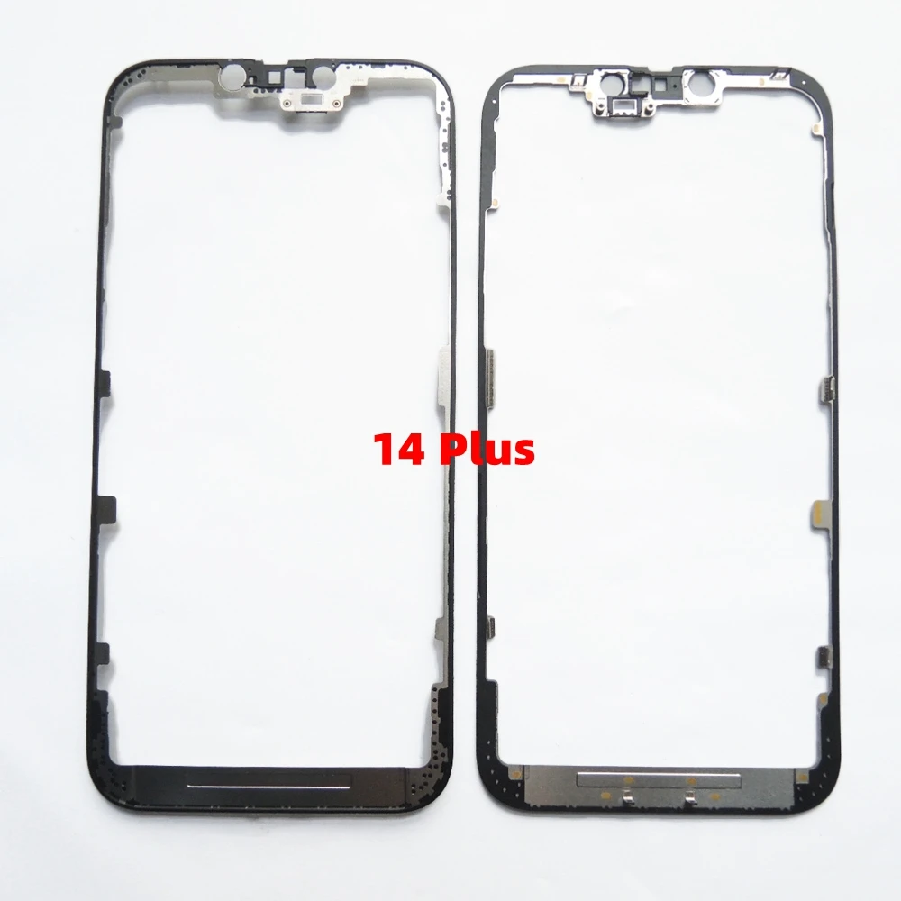 LCD Frame Bezel For iPhone 14 , 14 Pro, Plus, Max Front Frame Housing Middle Bezel Chassis Smartphone Repair Parts