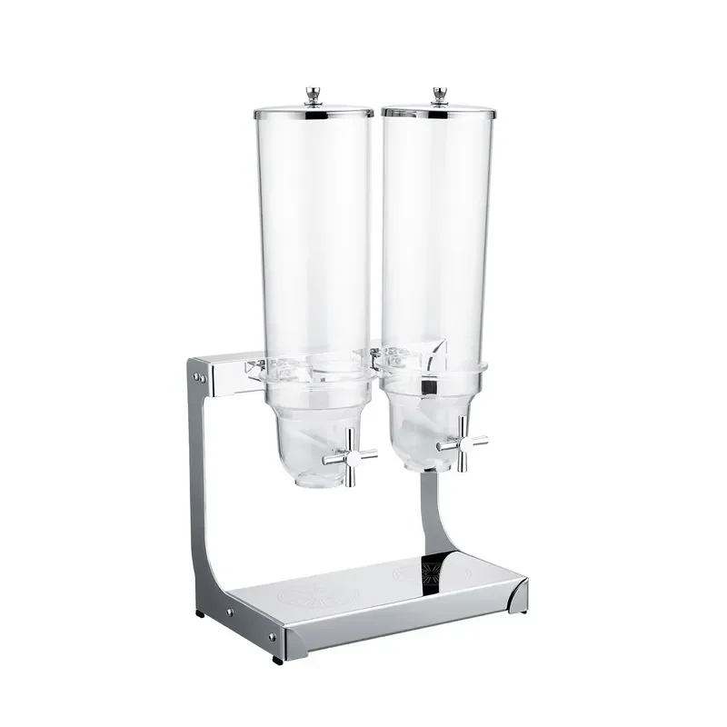 Hot Sale 12L Stainless Steel Cereal Dispenser for Restaurant Hotel Kitchen Dry Food Container for Drinks