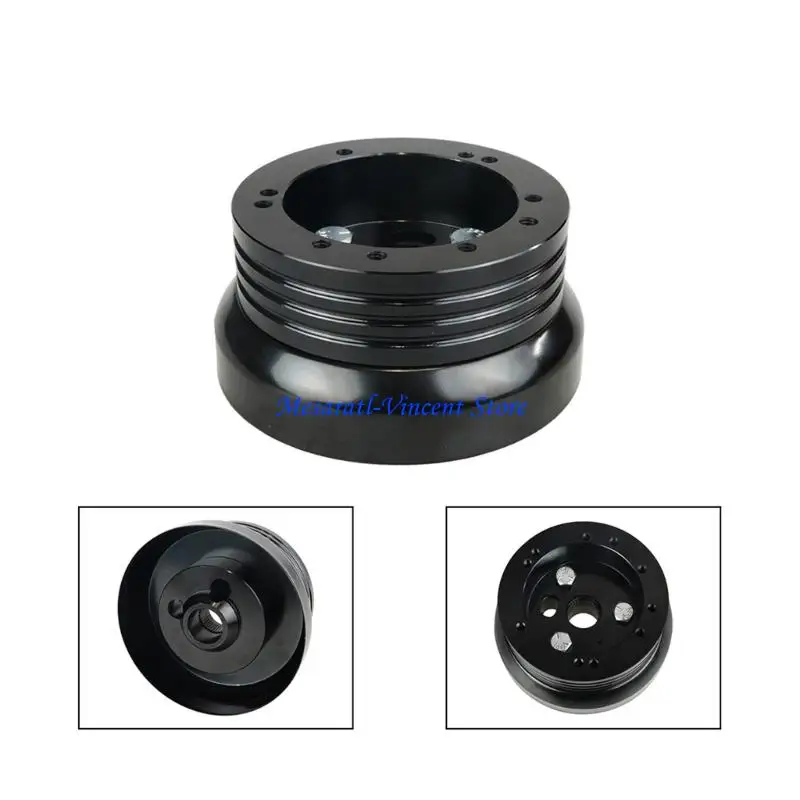 A70F Steering Wheel Hub Adapter For 5 Hole And 6 Hole Designs Premium Aluminum Hub Connector Car Accessories