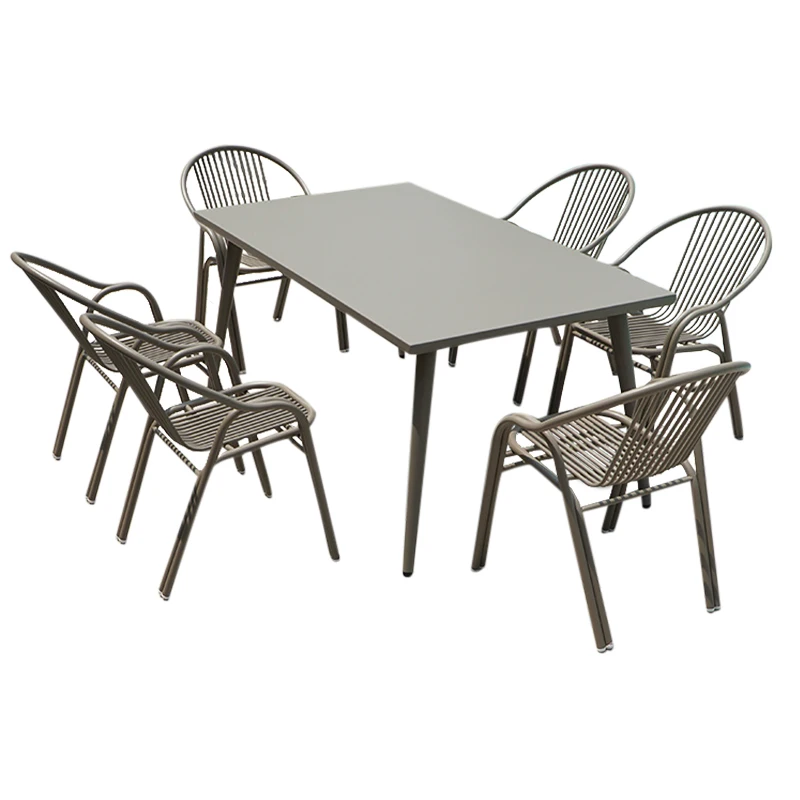Concise & Keyword-Rich: White Outdoor Patio Furniture Set with Umbrella - Cafe Bistro Garden Table & Chairs Patio Furniture Set