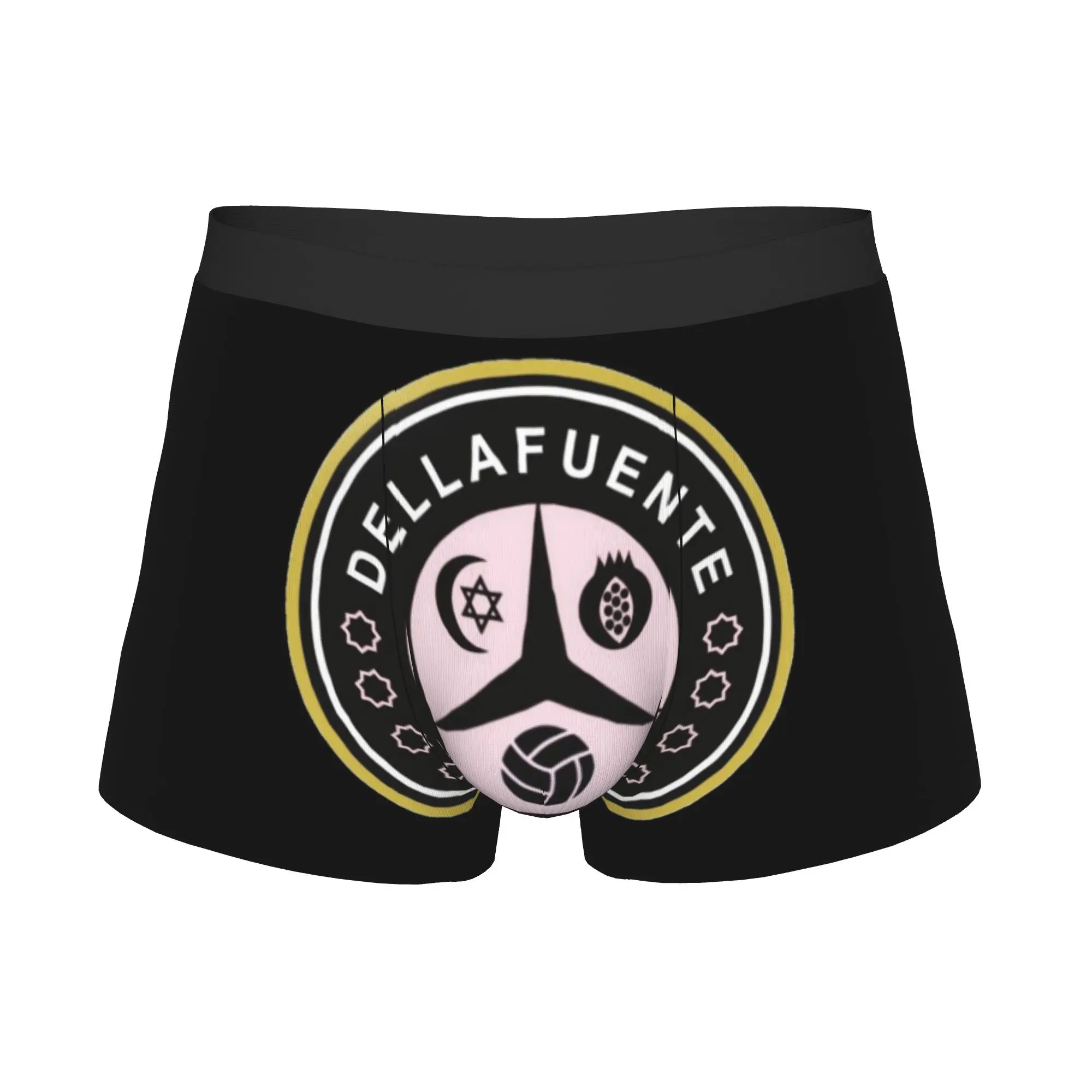 Cool Dellafuente FC Logo Boxers Shorts Panties Men's Underpants Breathable Singer Songwriter  Briefs Underwear