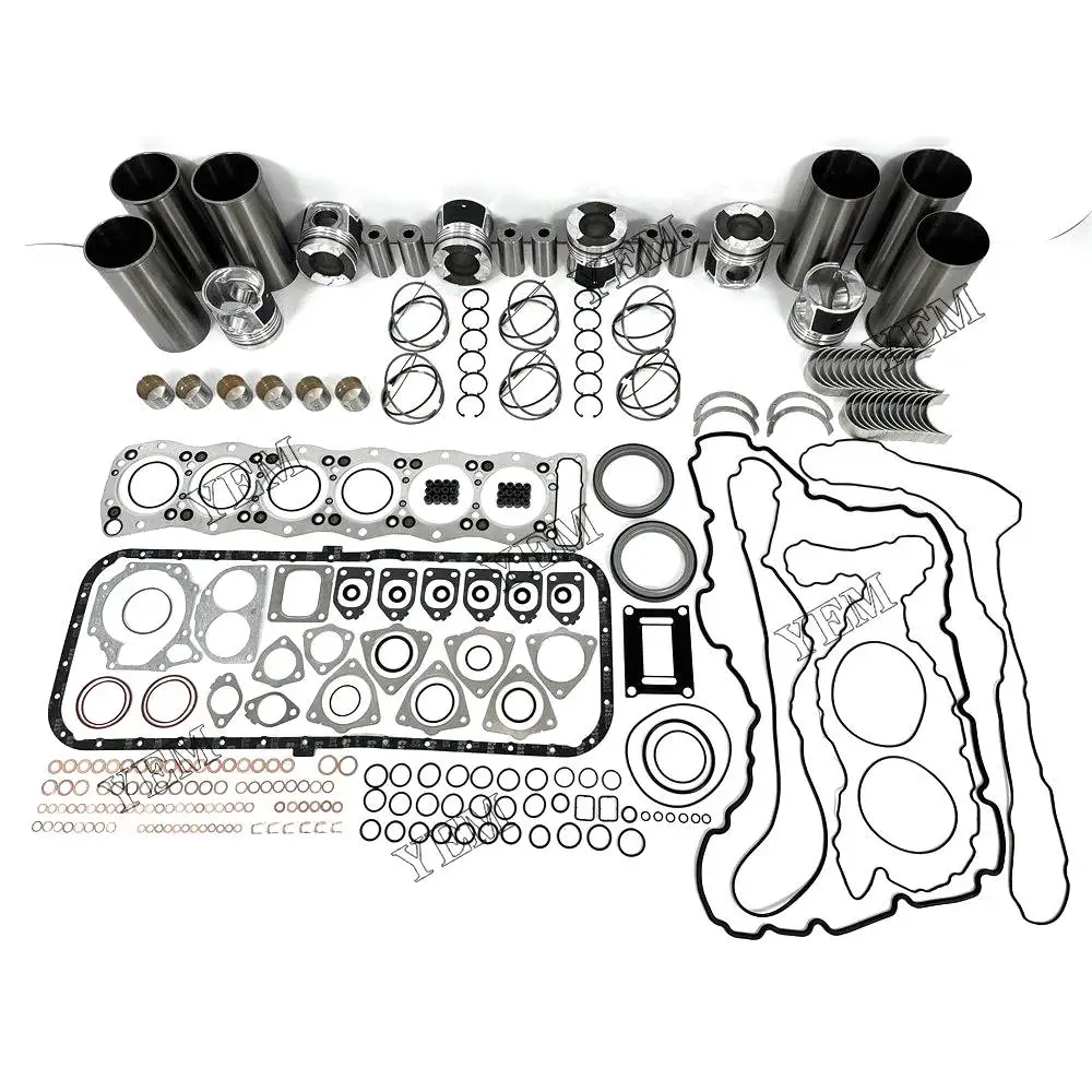 

New Overhaul Rebuild Kit With Gasket Set Bearing For Isuzu 6UZ1 engine spare parts