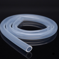 Food Grade Silicone Rubber Hose Transparent Flexible High Temperature Resistant Nontoxic Water Dispenser Household Silicone Tube