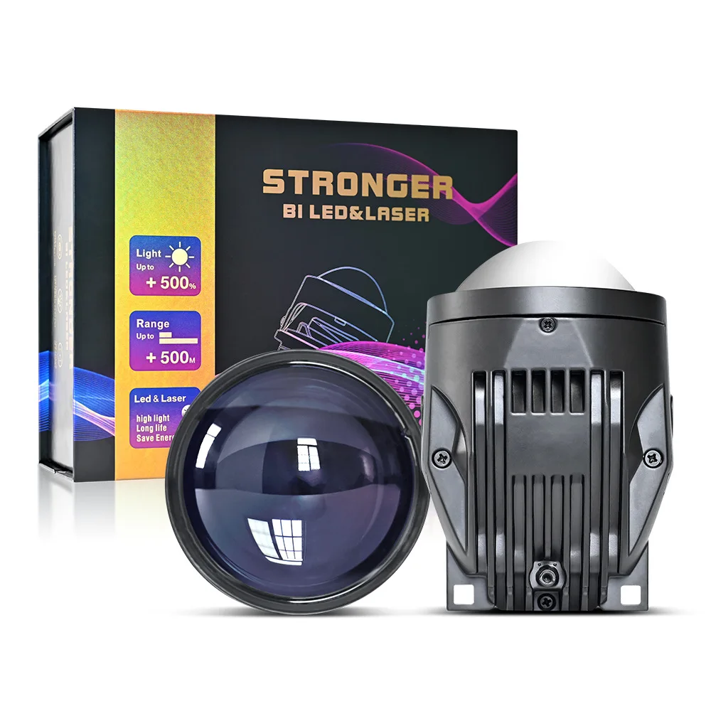 

3 Inch 120W LED Lights Fog Lamp Projector Waterproof Super Bright Low Beam White Light for Car Motorcycle Car Accessories