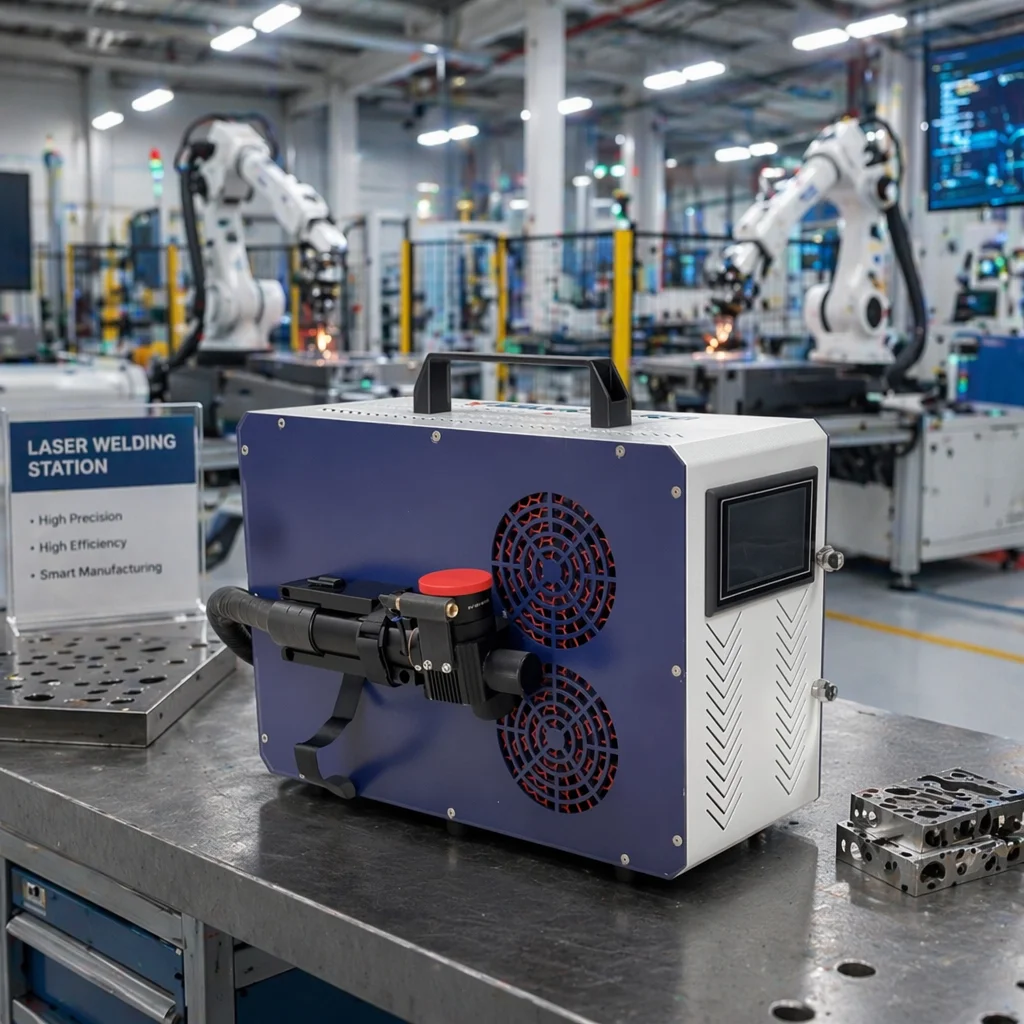 Eco-friendly Portable Pulse Laser Cleaner Non-destructive Cleaning For Metal Rust Surface