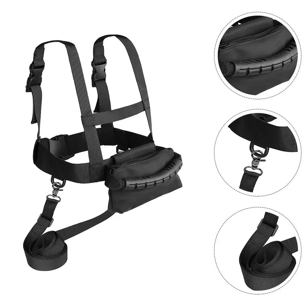 

Ski Harness Skiing Traction Belt Adjustable Durable Nylon Polyester Skiing Balance Strap Skating Safety Trainer