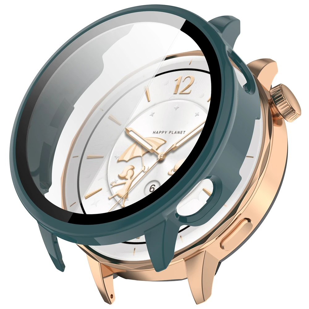 

Чехол и защитная пленка из закаленного стекла для Oneplus watch3 43 мм, высококачественные тонкие защитные аксессуары для ПК