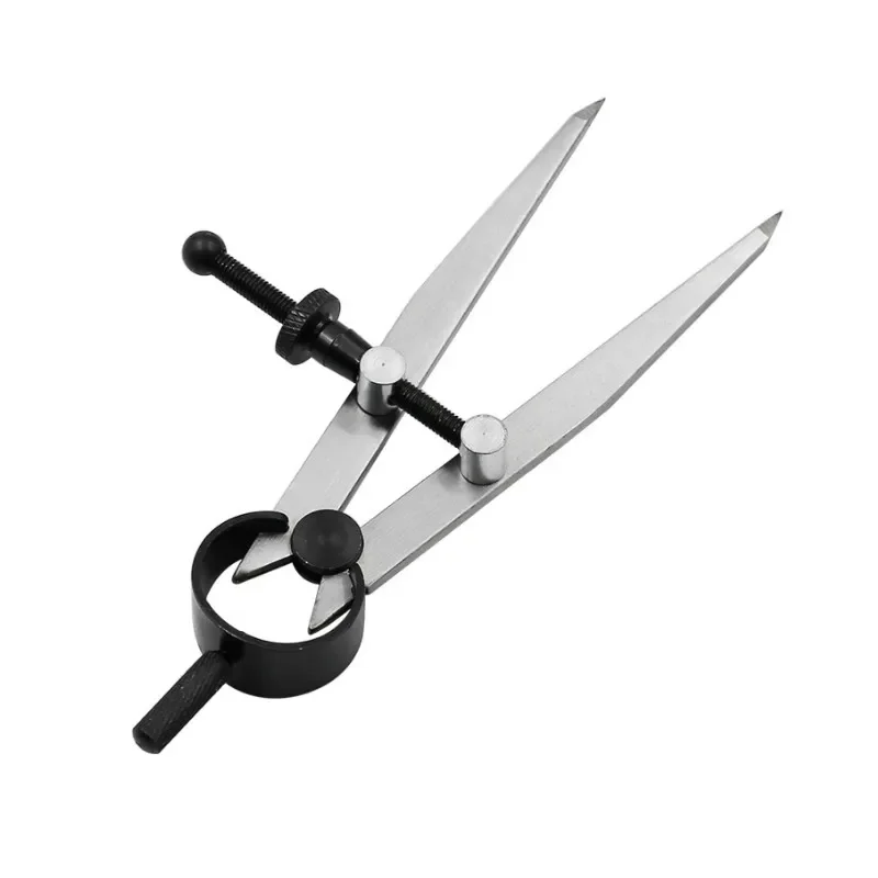 Boussole en cuir réglable verrouillable en acier au carbone diviseur aile Creaser bricolage maroquinerie ligne rotative jauge image 4