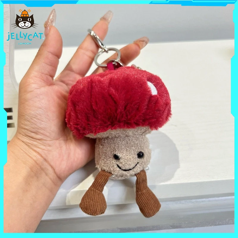

В наличии новый Jellycat мультфильм милый маленький гриб кулон сумка брелок плюшевая игрушка подарок на день рождения кукла 2026 подарок на Новый год