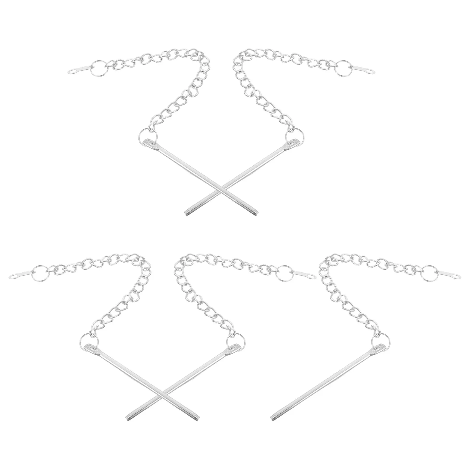 5Pcs Umbrella Pin Chain Secure Lock Patio Umbrella Fixing Fasteners Replacement Part Garden Parasols Terrace Outdoor