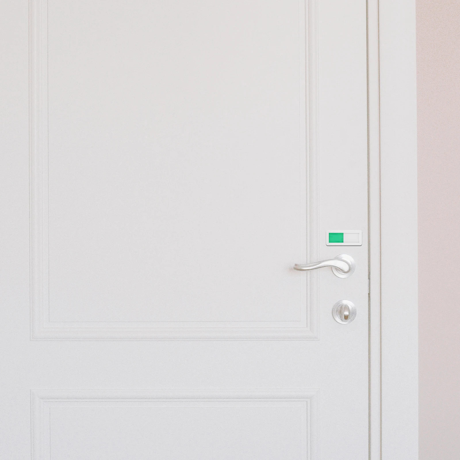 

Vacant Occupied Sign Slide Door Signboard Pmma Bathroom Office Toilet Indicator Self-Adhesive Green Status Display