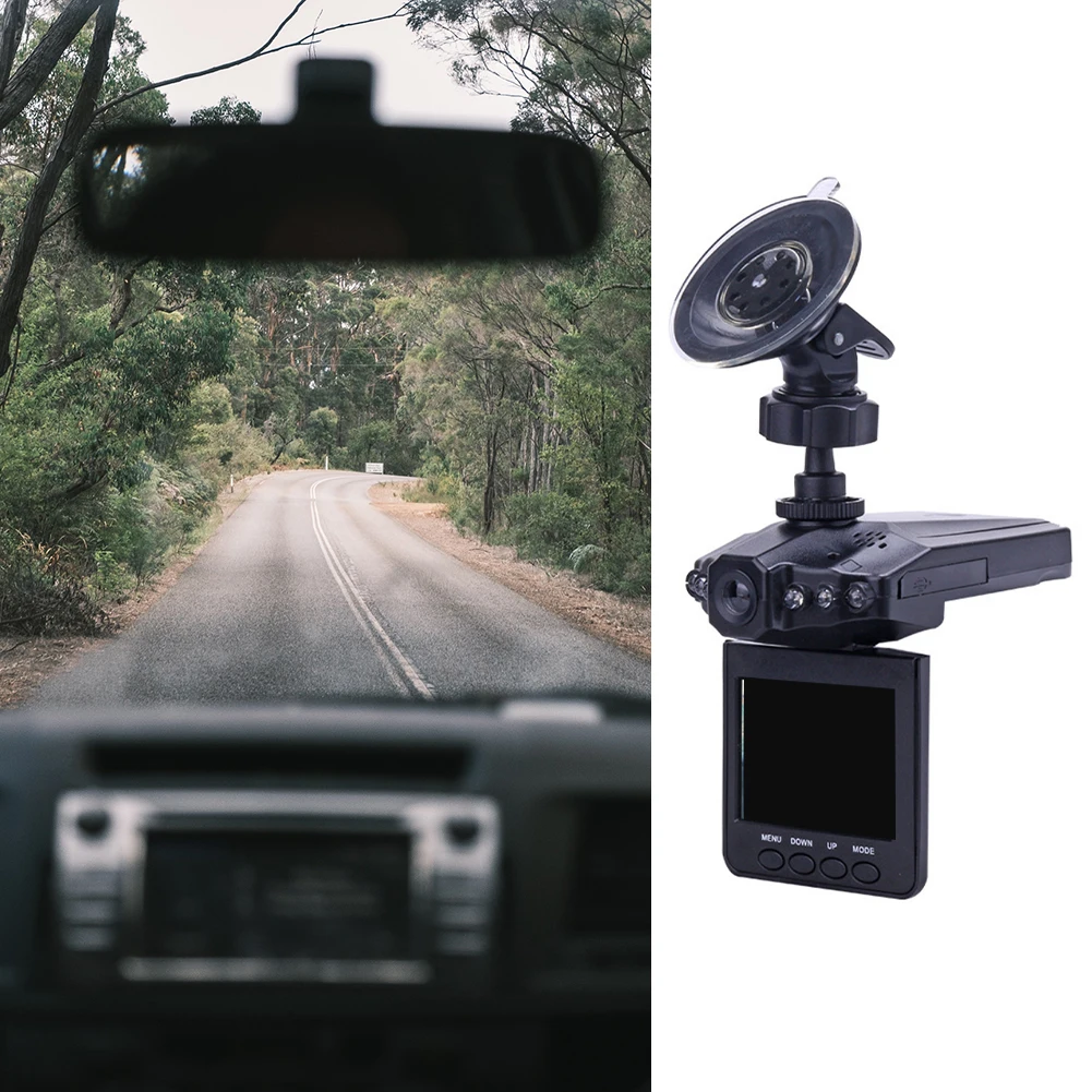 H198 Aircraft Head Driving Recorder 1080P Infrared Night Vision Wide Angle Car DVR Dash Camera Rear View 2.5\