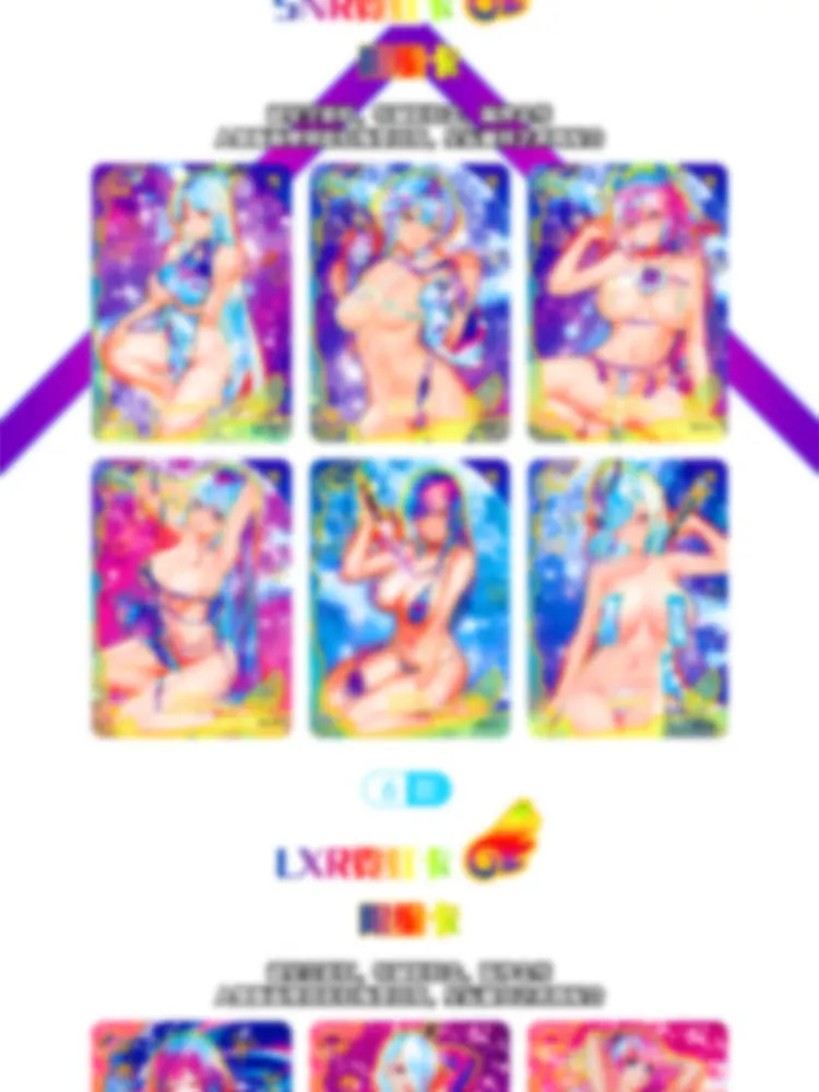 Commercio all\'ingrosso 2024 Le più nuove carte della storia della dea Fanciulla Party 5 Waifu Gioco di hobby Doujin Collezione di carte CCG Booster