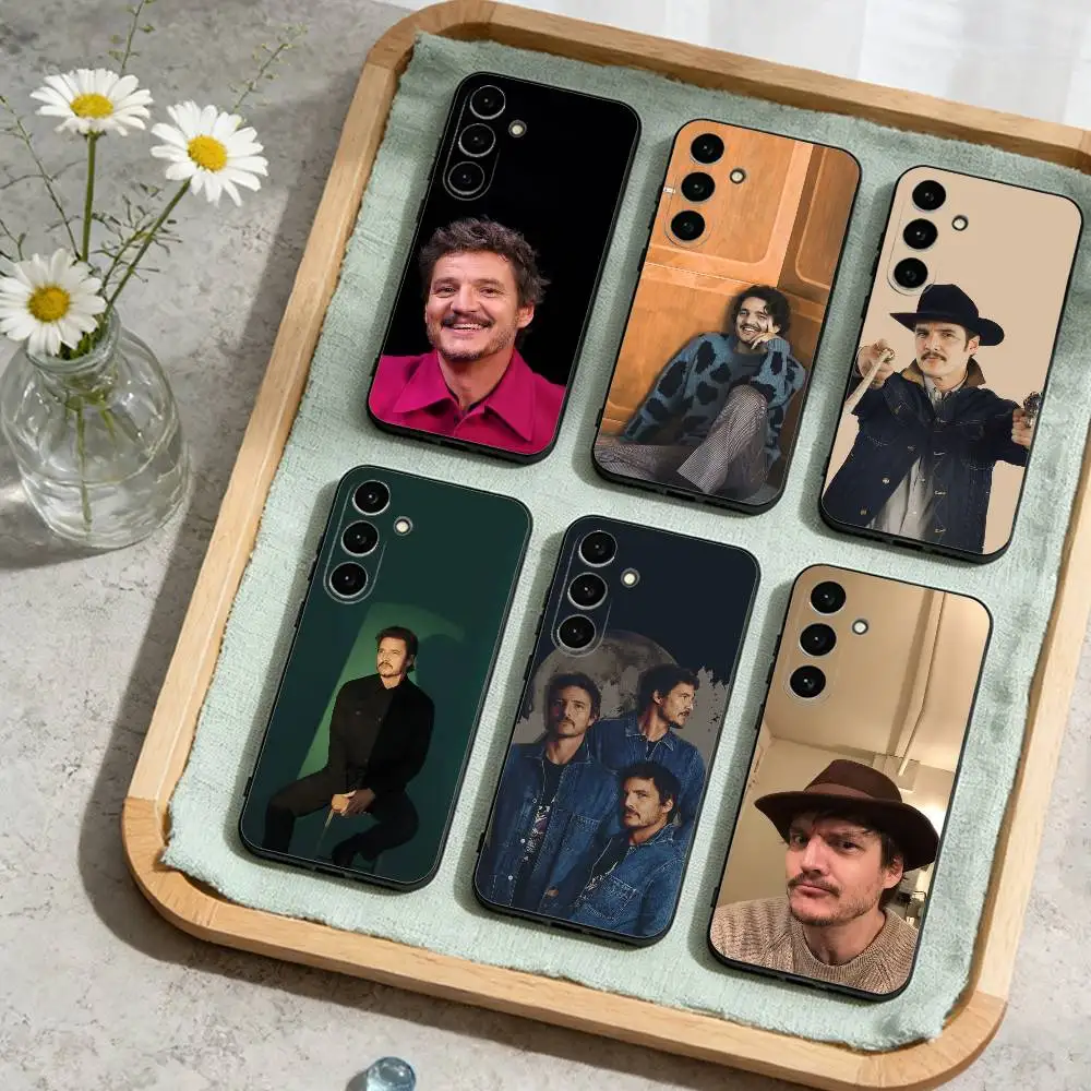 

A-Actor Pascal P-Pedro Phone Case For Samsung Galaxy A73,A72,A71,A70,A53,A52,A51,Soft Silicone Black Cover