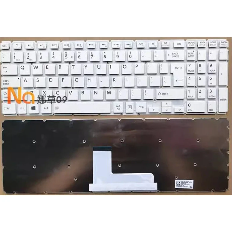 Imagem -02 - Siakoocty para Toshiba Satellite Teclado de Retorno de Língua Estrangeira L50-c1fq 276 L50-c20k 29p L50-c-1gx L50-b-1dz