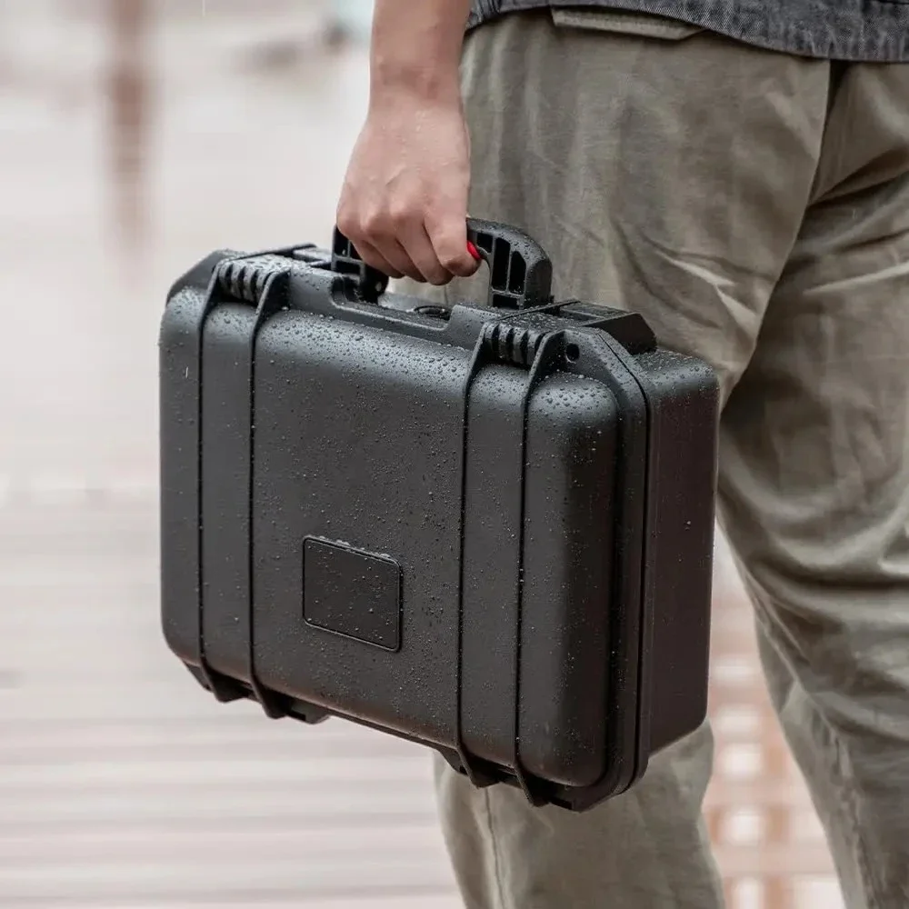 For PGYTECH Dedicated for Hard Case Air 3S/Air 3 Carrying Dr-one Bag with PU Accessory Case for Storage