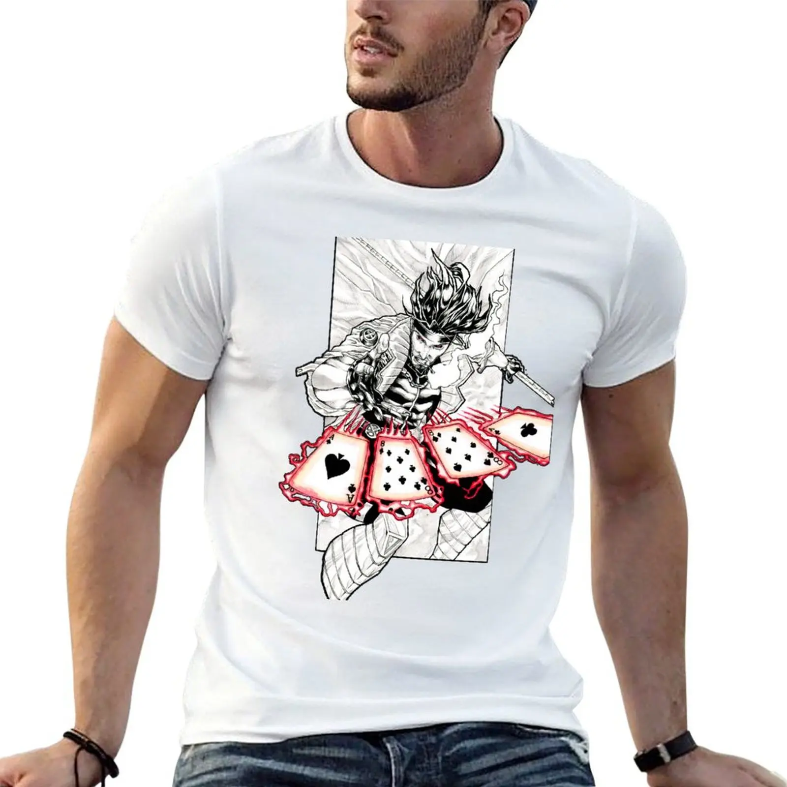

t cotton cotton shirts t T-Shirt t custom man Le shirt for print Diable Blanc man shirt