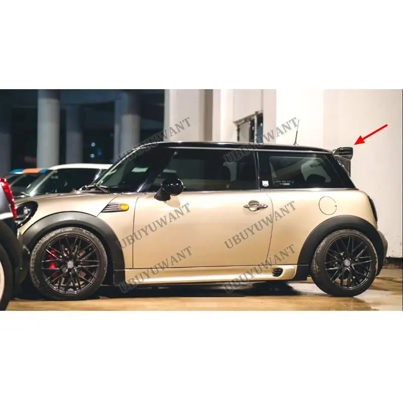 Für BMW Mini Cooper 06-13 R50 R53 R56 Ver.2.11/2.12 Typ B JCW Style Carbon Fiber Heckspoiler Dachflügel Lippe