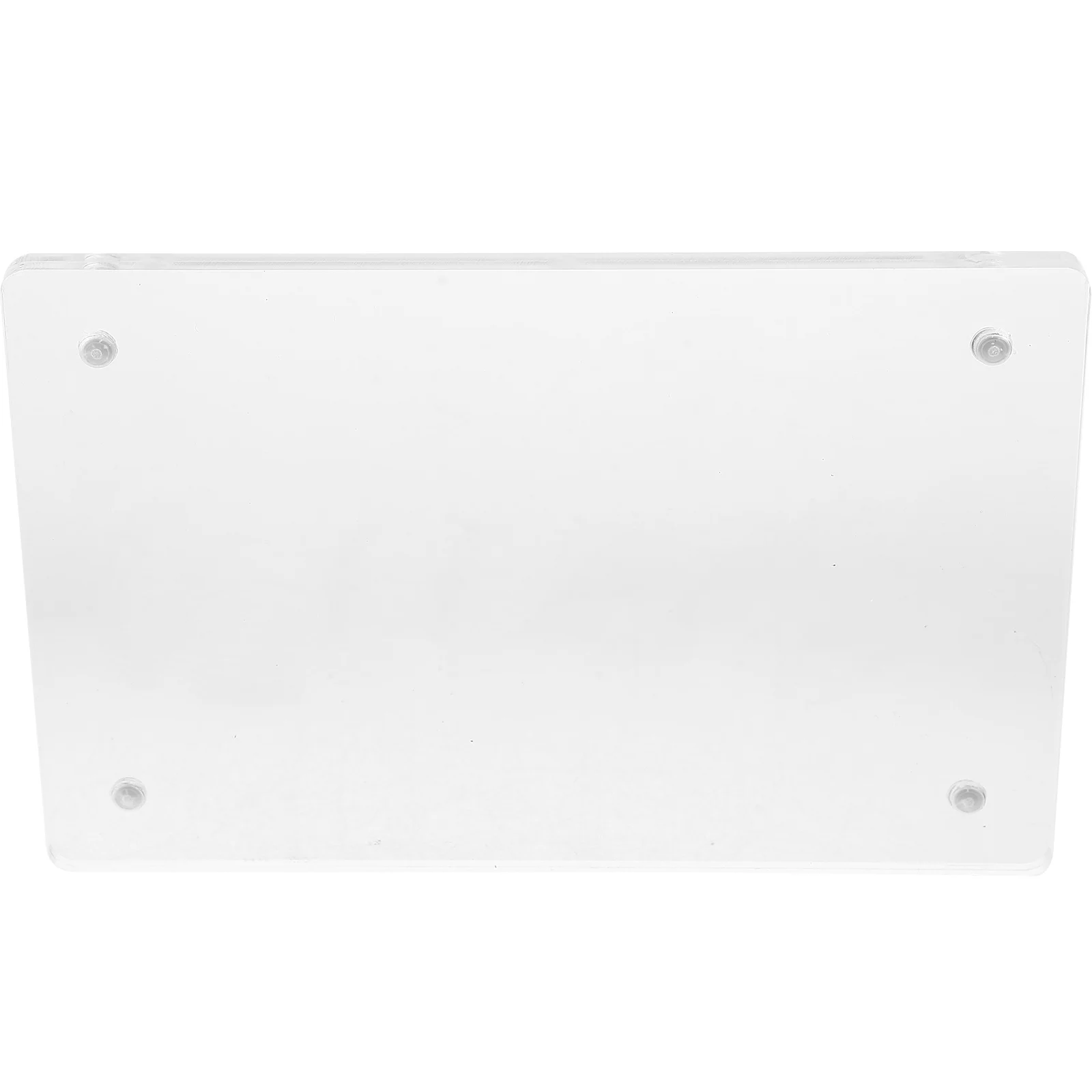 

8PCS Acrylic Sign Holder Transparent Display Stand Menu Price Tag Business License Frame Retail Store Office Restaurant Use