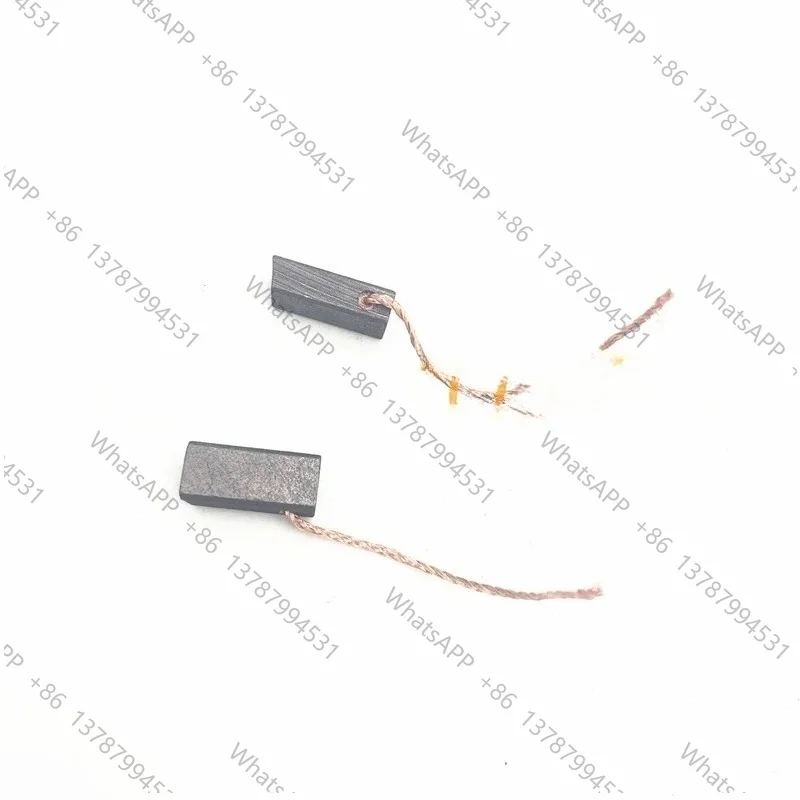 2/5/10/20/50pcs Wire Leads 4x6x12/13mm Generic Electric Generator Motor Tool Carbon Brushes Alternator Power Tool