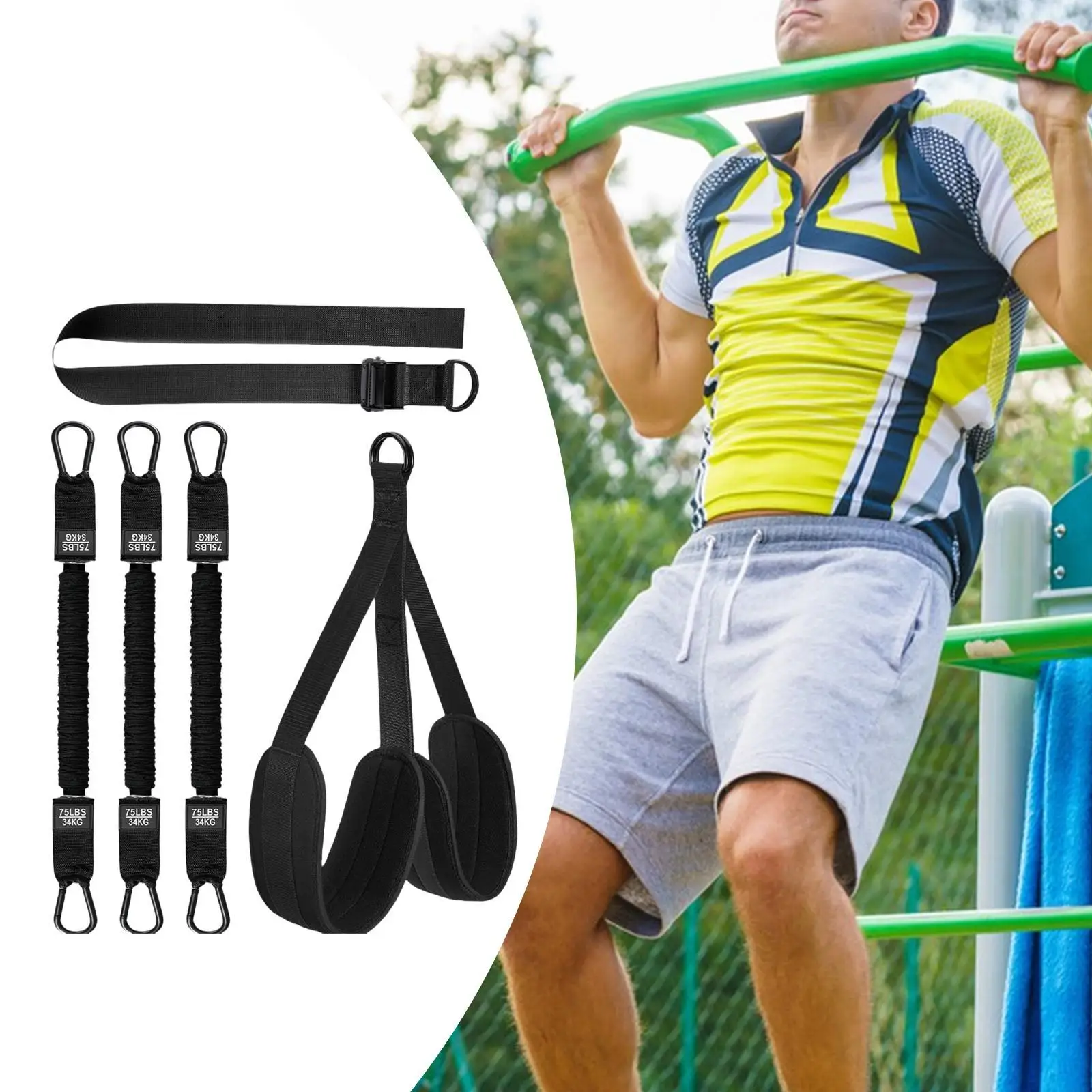 

Pull up Assistance Bands Resistance Bands Fitness Equipment Heavy Duty Assist Bands for Bodybuilding Men Women Exercise Home