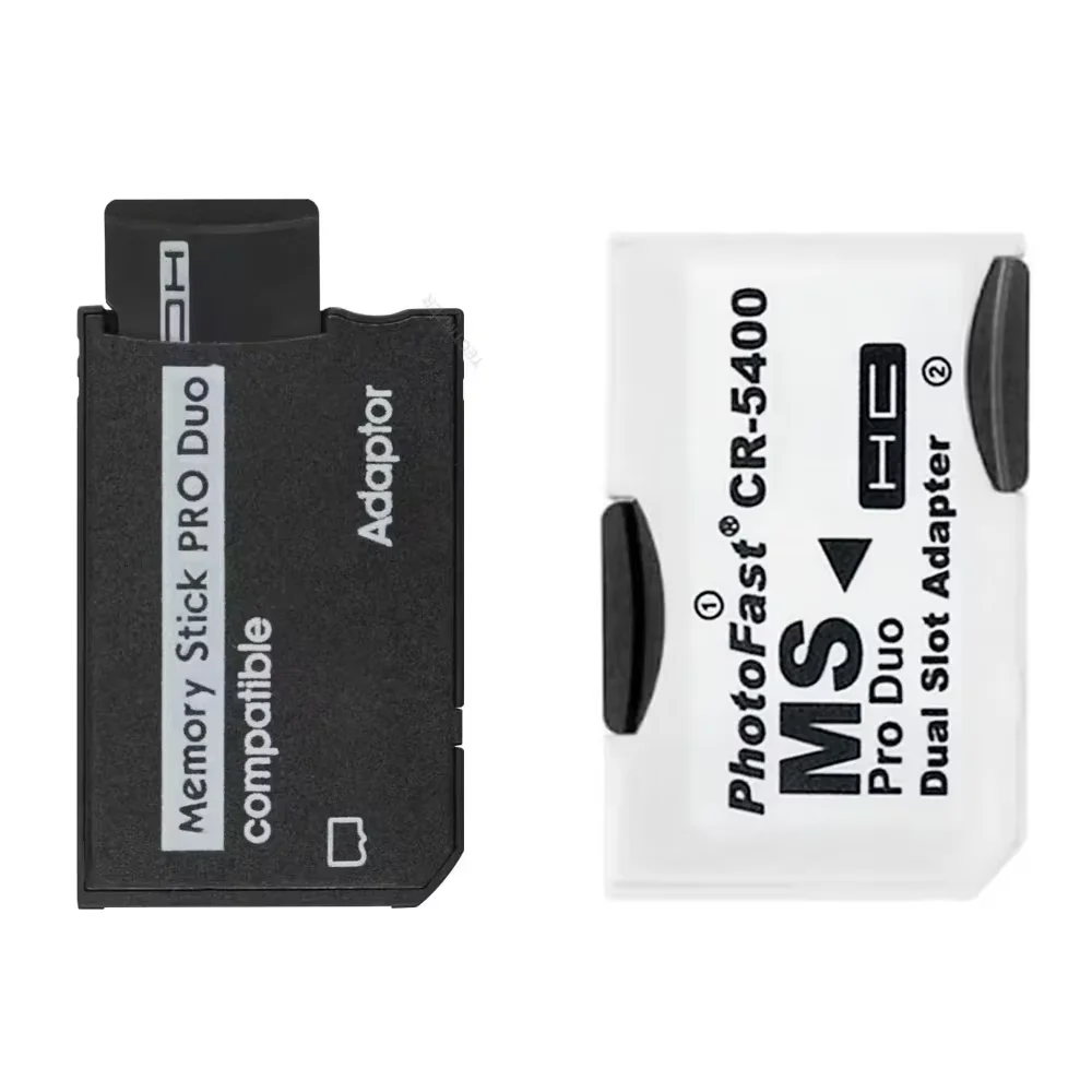 Mini Memory Stick Pro Duo Card Reader New SD TF to MS Card Adapter