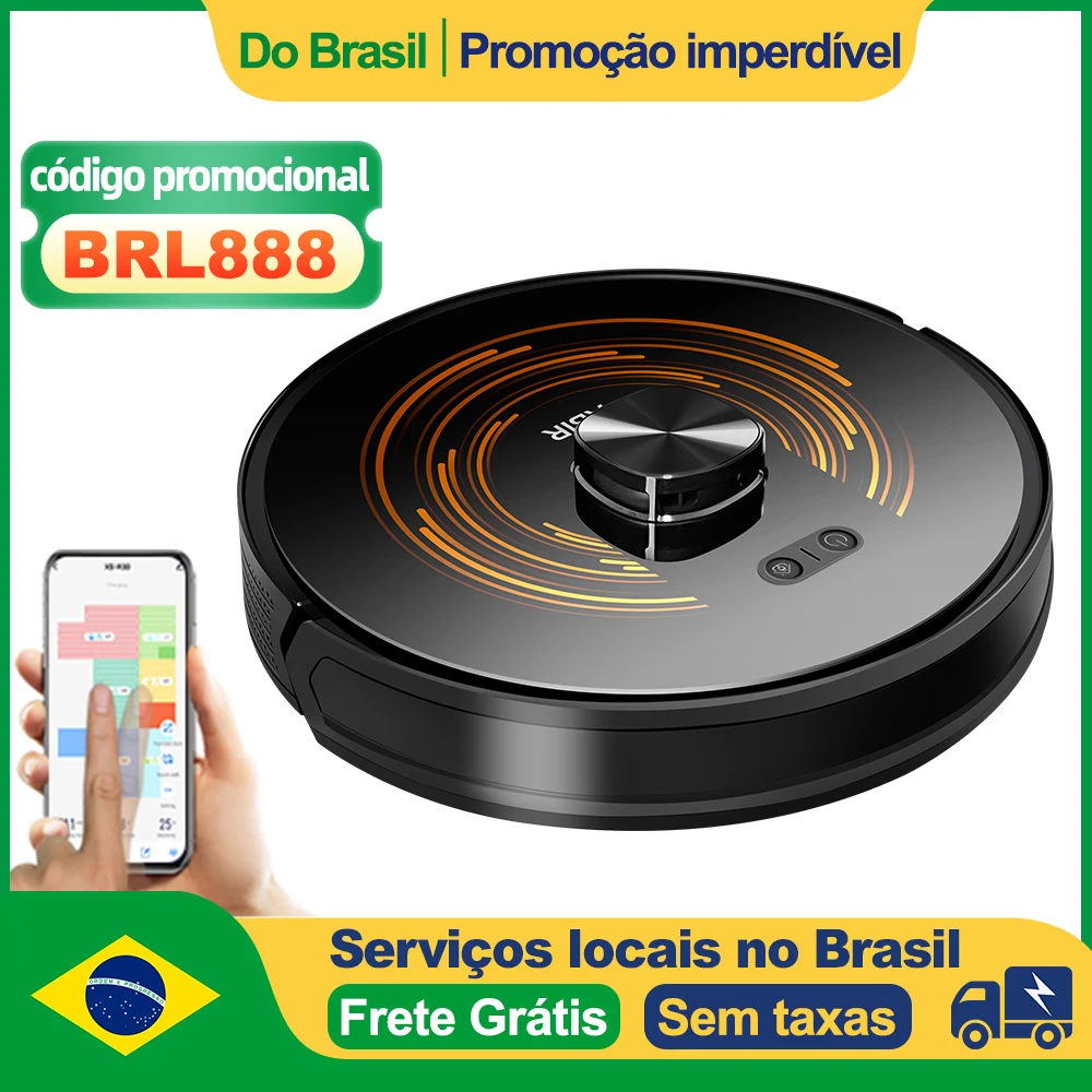 ABIR X8 Robot Vacuum Cleaner ,Laser System, Multiple Floors 