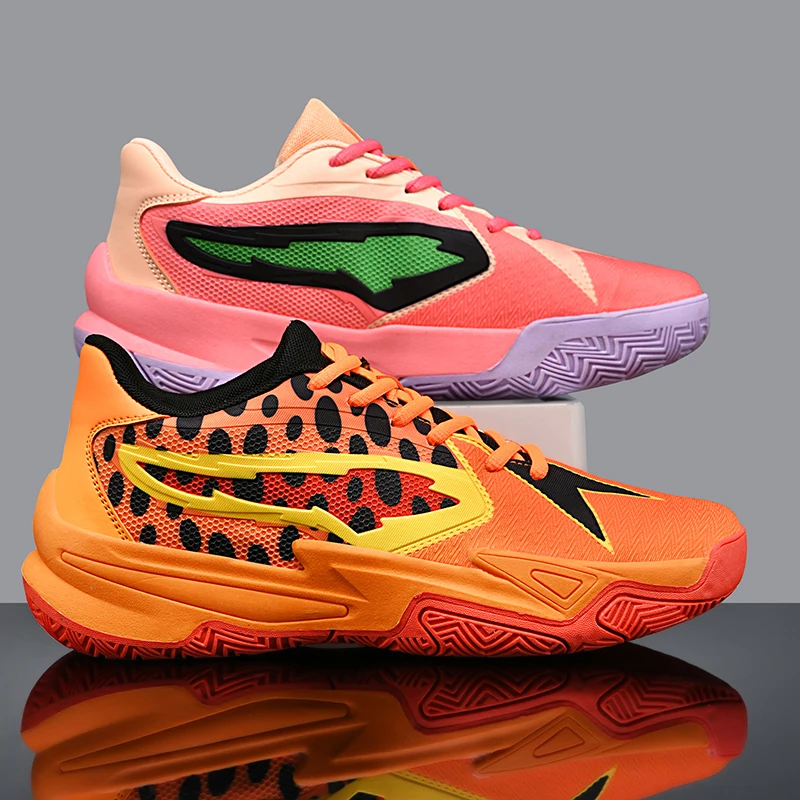 

Баскетбольные кроссовки для мужчин, осенние молодежные сетчатые дышащие амортизирующие студенческие кроссовки с защитой от запаха 2025 года